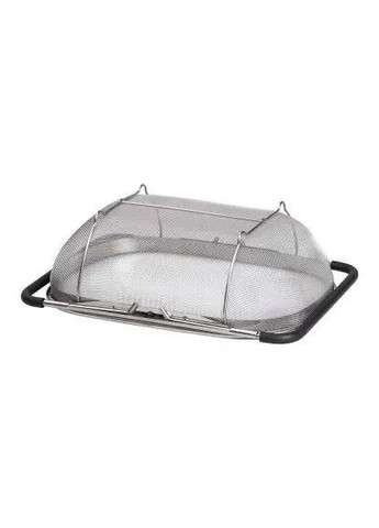 Друшляк-сито на раковину для миття продуктів 36*25*10.5 см Сталь (HP-19-18-L) No Brand (322904475)