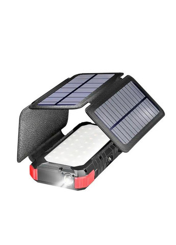 Портативное зарядное с солнечной панелью Solar power bank with 32pcs camping LED 20000mAh PNW12Pro Grand (295689438)
