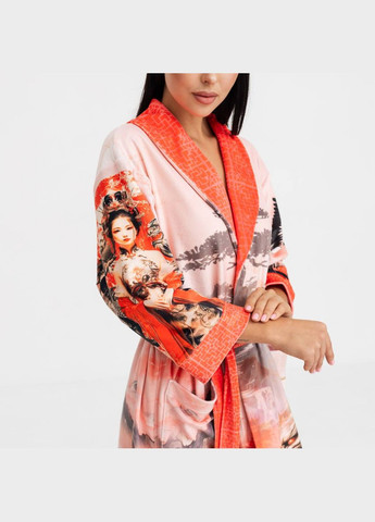 Халат женский из плюшевого велюра эксклюзивный Dragon 18327 L-XL FlexDress (336767105)