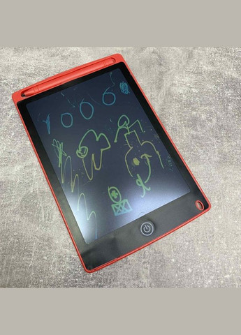 Электронный графический разноцветный планшет для записи и рисования LCDD-85/2773 красный Maxland (323483340)