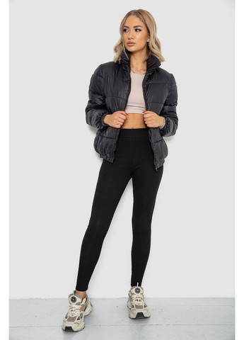 Чорна куртка жіноча демісезонна,, 244r007-5 Ager