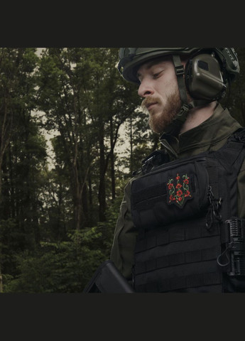 Нагрудный админ подсумок. Cordura 1000. Крепление Molle. Ukrarmor (333721992)