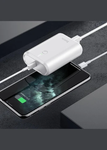 Внешний аккумулятор Q3 Mayflower PD20W+QC3.0 power bank(10000mAh) White Hoco (301426542)