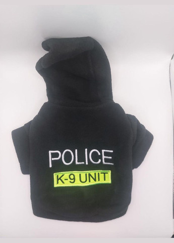 Толстовка для собак на липучке Pet Style "Polis" Черная M No Brand - (323233259)