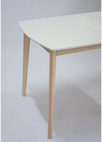 Стіл обідній Exen 120х80 см Кремовий Intarsio (372178929)