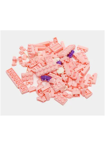 Дитячий конструктор 3D Model Hello Kitty 178 деталей Рожевий (M1031) No Brand (366424031)