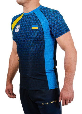 Синяя футболка tm umy s blue (019723) Berserk Sport