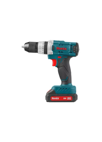 Шуруповерт аккумуляторный 20В, 1.5Ah x 2 (m343803) Ronix акумуляторний 20В, 1.5Ah x 2 (372962198)