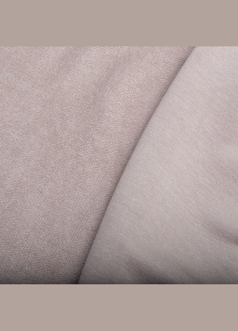 Тканина трикотаж ФУТЕР V-4 сіро/беж IDEIA (275869408)