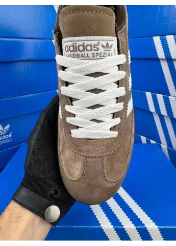 Коричневые кроссовки brown white (размер ) No Brand Spezial