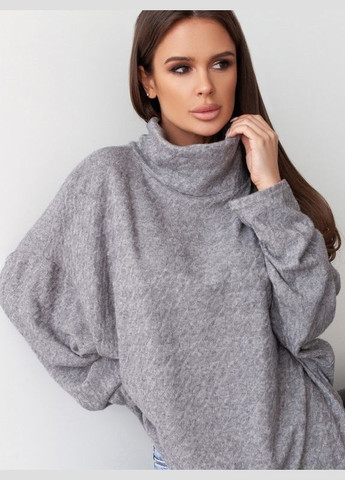 Серый демисезонный свитера 14385 ISSA PLUS