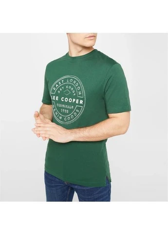 Зеленая футболка Lee Cooper