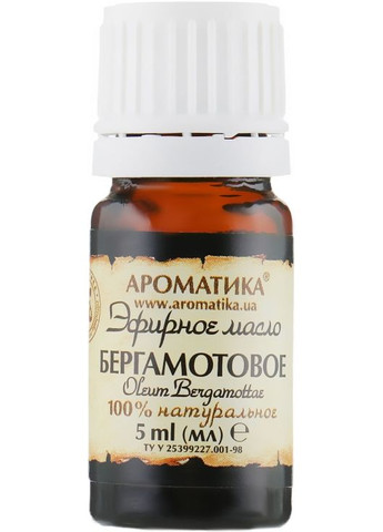 Эфирное масло "Бергамотово" - Ароматика 5ml (296329-21034) Aromatika (368666278)