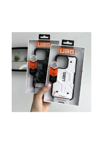 Чохол для смартфона UAG AAA Mag for Apple iPhone 15 Pro Max Army Grey No Brand Pathfinder (378307033)