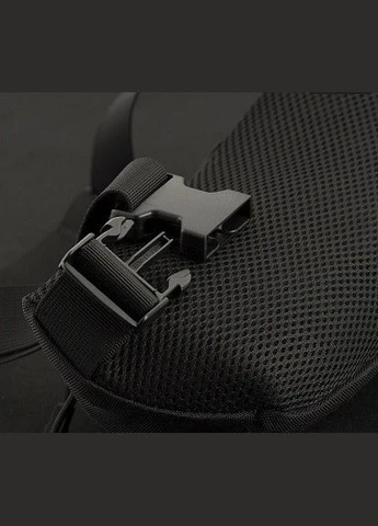 Сумка тактична через плече на груди Waist Bag Black для мультитула,турнікета, документів - сумка на пояс M-TAC (296654150)
