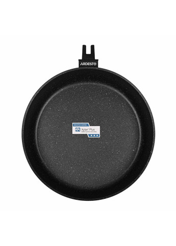 Сковорода глубокая со съемной ручкой Gemini Bari, 26см, алюминий, черный AR1226B Ardesto (306514065)