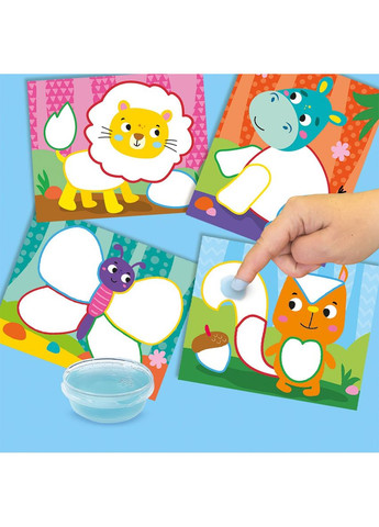 Набор для творчества серии Montessori – Сортируй цвета и материалы Ses Creative (361080101)