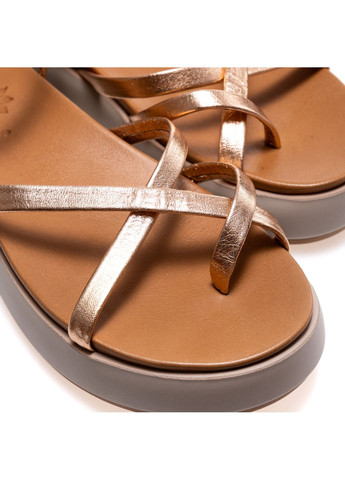 Золотые босоножки 01645 золотые Magnolya