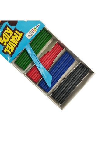 Детский пластилин "Travel Kids" 331008/TK восковой, 6 цветов по 12 г ГАММА'UA (370832317)