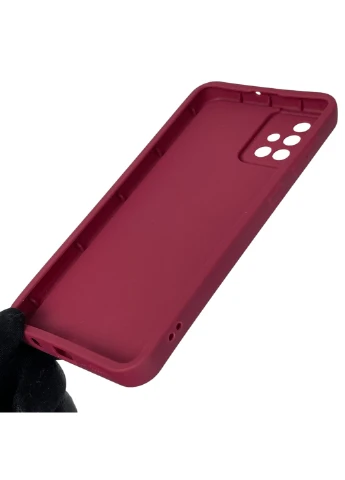 Чехол силиконовый Soft Touch с 3D принтом для Galaxy A71 (SM-A715F) (Полная защита камеры) Samsung (391420529)