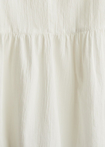 Білий кежуал сукня H&M однотонна