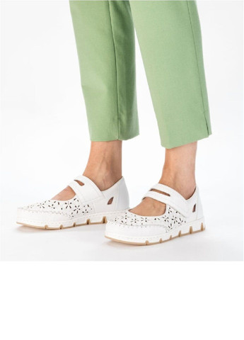 Rieker Туфли белый з натуральная кожа, германия — лето (322548160)