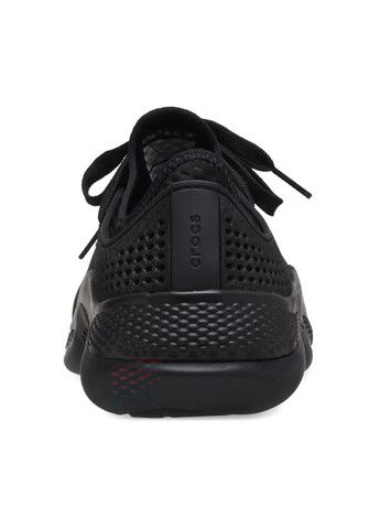 Черные всесезонные кроссовки literide 360 pacer black black m7w9\39\25.5 см. 206705 Crocs