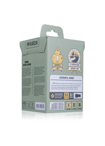 Анальная пробка - Foxhole Hollow Butt Plug BUTTR (349836935)