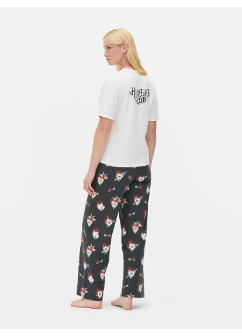 Футболка basic,белый с принтом, Primark - (397623239)