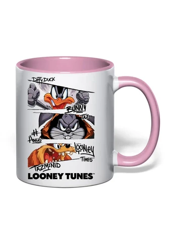 Чашка з друком "Looney Tunes/Луні Тюнз" (колір рожевий) (44187) No Brand (402535785)