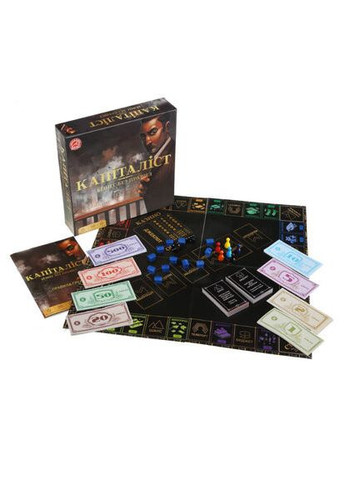 Настільна гра Капіталіст для дітей віком від 11 років економічна гра для всієї родини бізнес-симулятор Arial (368758811)
