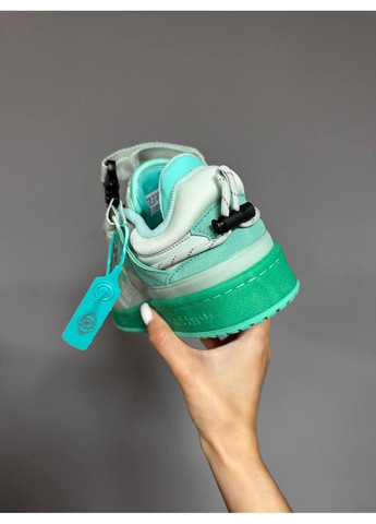 КРОСІВКИ ЖІНОЧІ ADIDAS FORUM X BAD BUNNY MINT АДІДАС ФОРУМ БЕД БАННІ No Brand зелені демісезони (368887775)