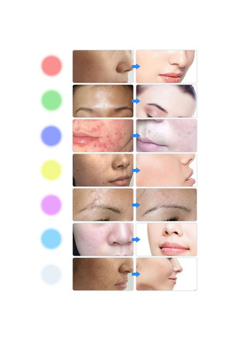 Світлодіодна маска для обличчя Esgrima inSPORTline (362356915)