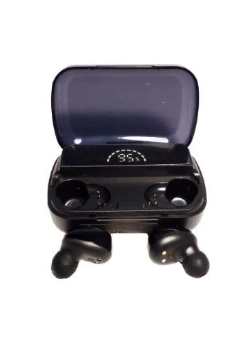 Навушники бездротові Bluetooth MDR TWS M10 8280 у кейсі, чорні Mhz (397875694)