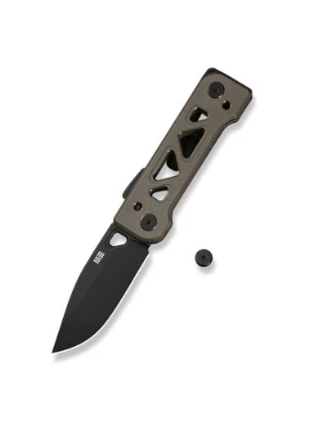 Нож (WE24001-3) Weknife Tyro, Titanium, Darkwash (389543575)