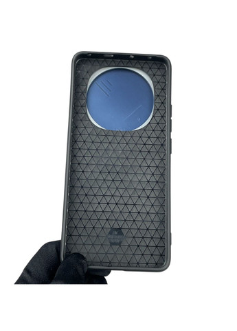 Чехол для Redmi Note 14 Pro 5G бронированный с кольцом шторкой на сяоми редми нот 14 про 5г тёмно-синий rg1 Xiaomi (366236684)