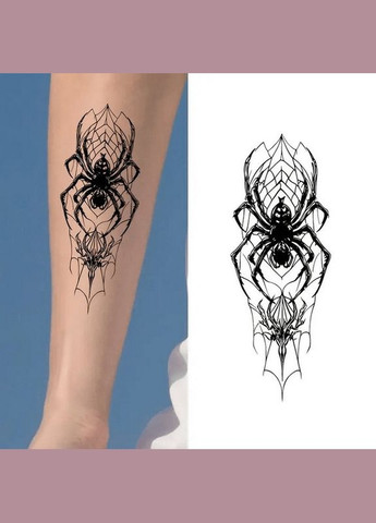 Набір дитячих тимчасових татуювань "Чорні міні №5" black-tattoo-mini-set-5-T Fresh Tattoo (337170796)