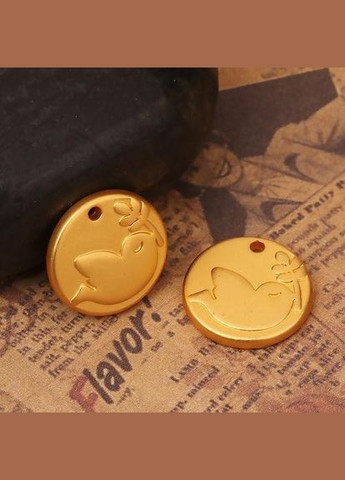 Подвески Кулон птица голубь мира 15 мм Finding (328943255)