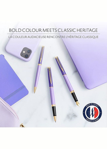 Ручка шариковая HEMISPHERE Цвет Blocking Purple GT BP 22 580 Waterman (316518602)