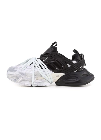 Білі кросівки чоловічі adidas vento xlg deluxe black white адідас венто білі демісезон No Brand