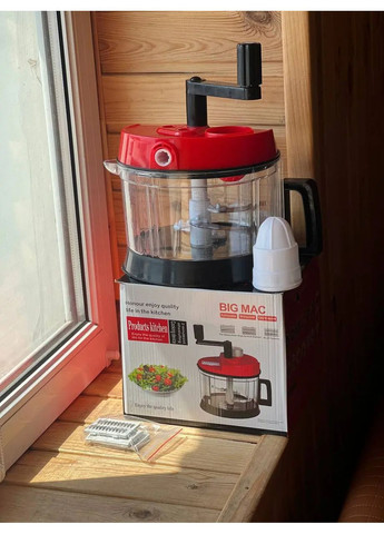 Овочерізка кухонний подрібнювач BIG MAC Hand cranked vegetable slicer AND LY-974 Esonstyle (370977744)