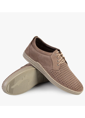 Коричневые повседневные туфли мужские бренда 9200607_(2) ModaMilano