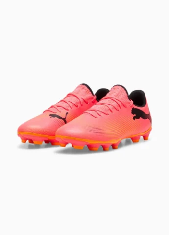 Бежевые бутсы future 7 play fg/ag Puma