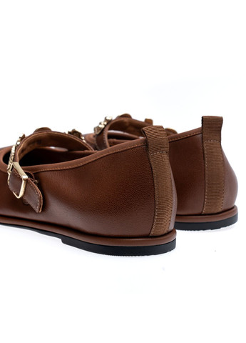 Женские балетки 01597 рыжие Lady Marcia | рыжие натуральная кожа (351376558)