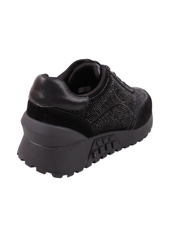 Кроссовки женские черные натуральная замша Lifexpert 1907-25DK чёрные (361158181)