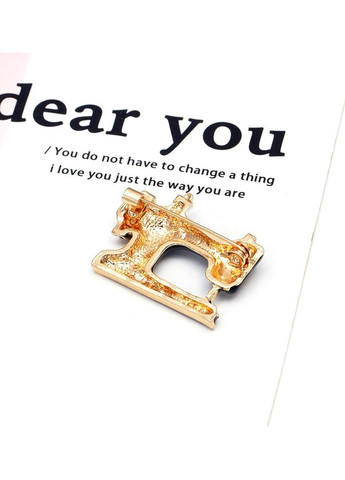 Оригинальная брошь Швейная машинка «» (черный) ZINGER (366219639)