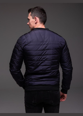 Темно-синя демісезонна вітровка No Brand