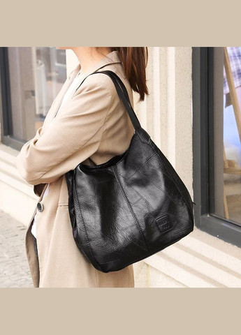 Сумка-шопер женская Scerino Black Italian Bags (290707382)