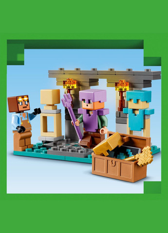 Minecraft Зброярня 203 деталей (21252) Lego (304054957)