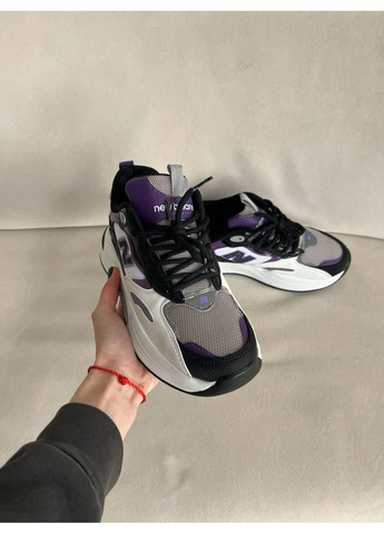 Білі Осінні кросівки чоловічі new balance 990 white violet нью беланс 990 No Brand